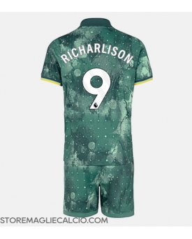 Tottenham Hotspur Richarlison #9 Maglia Gara Terza Repliche 2024-25 Bambino